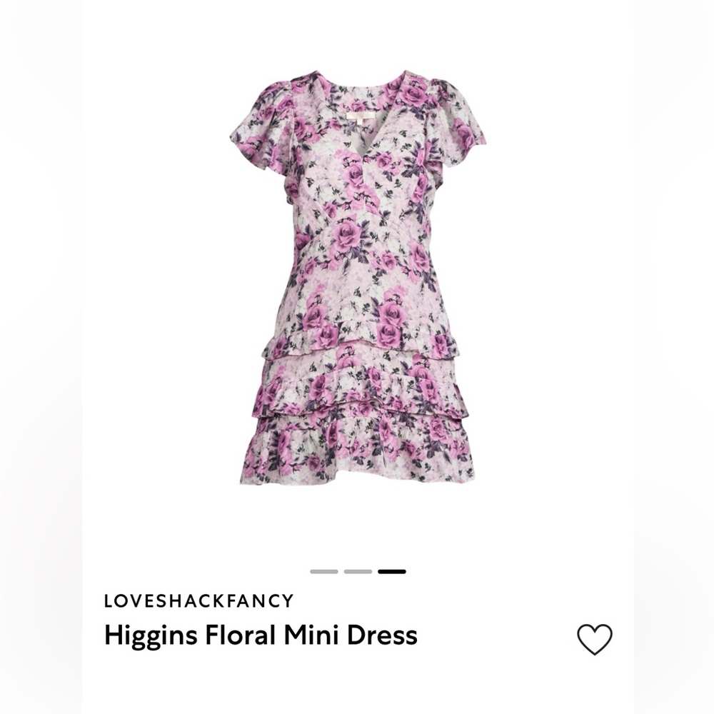 LOVESHACKFANCY
Higgins Floral Mini Dress